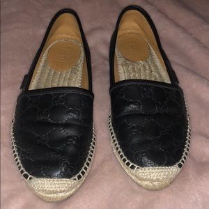 Gucci espadrilles.